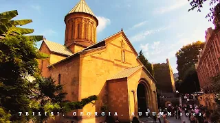 Walking Tour: Old city, Tbilisi, Georgia, Autumn 2023