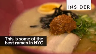 This is some of the best ramen in NYC