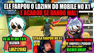 ESSA REVELAÇÃO FOI FARPAR O KLEBER GREAT O LD MOBILE NO X1 E ACABOU SE DANDO MAL! WEED BOTOU OS 2 X1