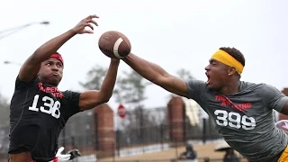 Atlanta WR vs DB 1 on 1's | Nike Football's The Opening Regionals