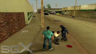 Vice City Swat Officer Pummels Gangster.