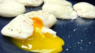 1 min poached Egg | How to poach an egg perfectly #shorts