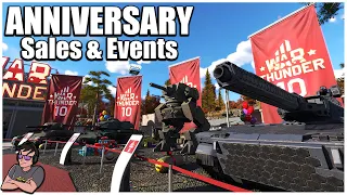 Sales, Events & More! - News & Updates - War Thunder Anniversary