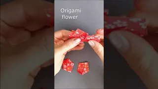 Amazing How to Make  Origami  Lotus🌺🥰 Flower (Easy Instructions + Video) #shorts #lotus #flowers