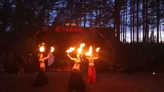 30. Купало 2018 - Fire show -  Sirin tribe