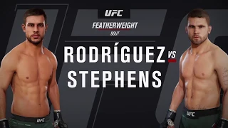 UFC Fight Night ESPN - Yair Rodríguez Vs Jeremy Stephens - UFC 3 (October 19, 2019)