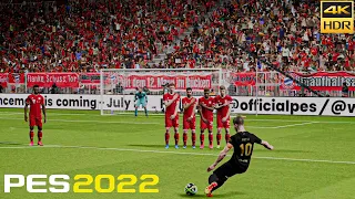 PES 2022 (PS5) Gameplay 4K HDR 60FPS - Barcelona vs Bayern Munich #06