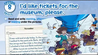 Fly High 4 🏖Lesson 8 💰I'd Like Tickets For the Museum, Please pp.22-23 & Activity Book