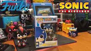 Funko Sonic The Hedgehog POP! & Tee Unboxing - Neon Run Shirt and Metallic POP! (Gamestop Exclusive)