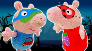 Peppa Pig Video auf Deutsch. 👻🎃 Halloween-Kostüme. Spaß mit Peppa und Schorsch