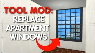 TOOL MOD: HOW TO REPLACE APARTMENT WINDOWS || The Sims 4 Mod Tutorial