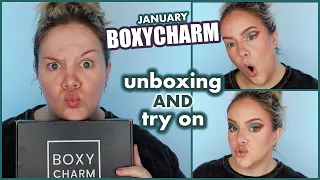 BOXYCHARM | January 2022 | UNBOXING, TRY ON & HONEST REVIEW!