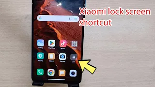 How to lock screen without power button xiaomi