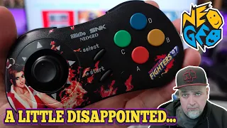I'm A Little DISAPPOINTED! The Almost Perfect 8Bitdo NEO GEO Wireless Controller!