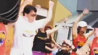 Jackie Chan Latino dancing