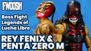 Legends of Lucha Libre Rey Fenix and Penta Zero M Boss Fight Studio Masked Republic Figure Review