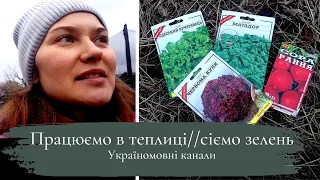 ЗИМА ТЕПЛА - СІЄМО НАСІННЯ 🌱. Рекомендація на українські канали😉#україномовний_ютуб #сімейний