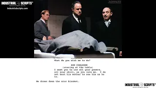 Classic Movie Scenes: THE GODFATHER (1972) // Are you ready to do the service? // Script-to-Screen