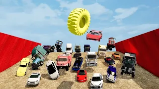 Cheese rolling race but it's beamng