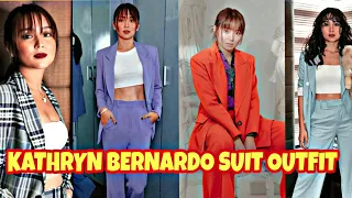 KATHRYN BERNARDO THE EPITOME OF FASHION SUIT OUTFIT | MIE MIE OLITA