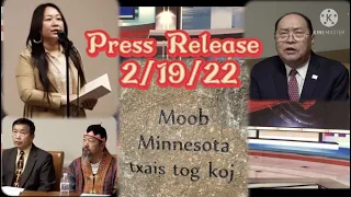 Moob Equality Committee Press Release - Tawm Suab Rua Dai Thao / Koobxwm Txug 4 Lub Pobzeb