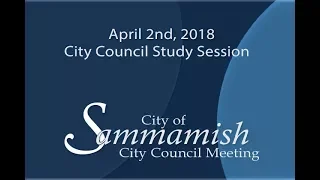 April 2nd, 2018 - City Council Study Session