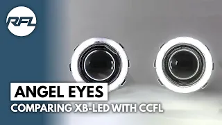 Comparing XB-Led with CCFL angel eye