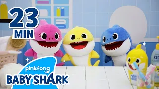 Shark Family Hide and Seek | +Compilation | Play with Baby Shark | Baby Shark Official