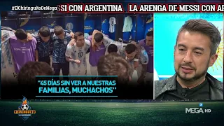 🙄MATIAS se EMOCIONA con el DISCURSO de MESSI🙄