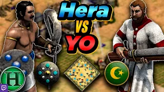 Dravidians vs Turks | 1v1 African Clearing | vs Yo | AoE2