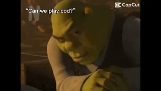 Shrek smiling #meme #cod #shorts