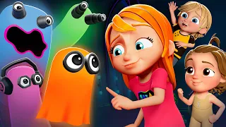 RAiNBOW GHOSTS 3 - BABY ORANGE!!  Adley & Dad save Mom! Navey and Niko help escape the Portal House!