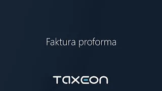 Faktura proforma