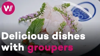 Japan's most valuable edible fish and must-have of Japanese fusion cuisine - The grouper