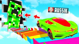 Diese CREEPER RAMPE ist zu 99,999% EXPLOSIV in GTA 5!