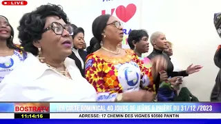 1ER CULTE DOMINICAL 40 JOURS DE JEÛNE & PRIÈRE DU 31/12 /2023