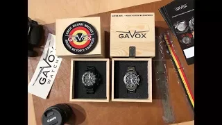 Some WatchGauge News and Gavox Squadron  Unboxing