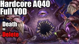 World First Hardcore AQ40 - Full VOD to Cthun