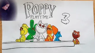 km POPPY PLAYTIME Chapter 3 Coloring Pages   How to Color All Bosses and Monsters from Poppy Playtim