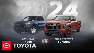 2024 Toyota Tundra vs 2024 RAM 1500 | Toyota