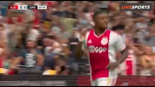 Steven Bergwijn Goal Ajax Vs Groningen