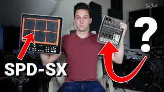 Roland SPD-SX: How to hear your click/tracks/samples live