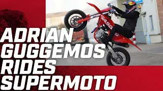 Adrian Guggemos rides our Supermoto