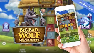 Big Bad Wolf Megaways Slot by Quickspin Gameplay (Mobile View)