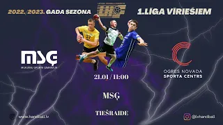 MSĢ II - ONSC/HK OGRE | LČ handbolā 1. līga 2022/2023