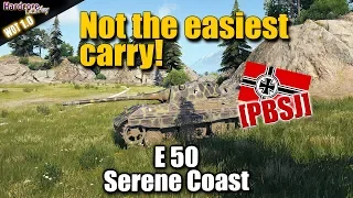 WoT: E 50, German tier 9 medium tank with a hard carry, WORLD OF TANKS