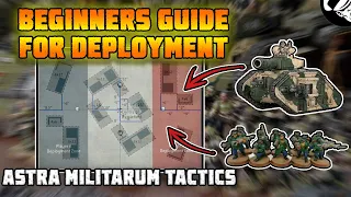 A Beginners Guide for Deploying the Guard! | 10th Edition | Astra Militarum Tactics