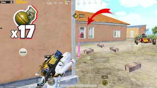 Can I KILL the LAST MAN with 17 GRENADE?😱Pubg Mobile