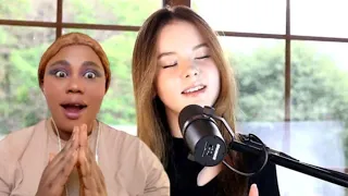 FIRST TIME REACTING TO | DANELIYA TULESHOVA RADIOACTIVE (IMAGINE DRAGONS COVER) REACTION