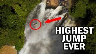 JUMPING TALLEST WATERFALL IN VIETNAM | Southeast Asia Vlog 8